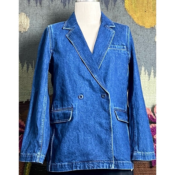 Madewell Jackets & Blazers - Madewell Denim Blazer Jacket M